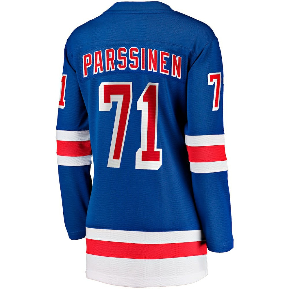 Juuso Parssinen New York Rangers Fanatics Women's Home Breakaway Player Jersey - Blue | US 202999986