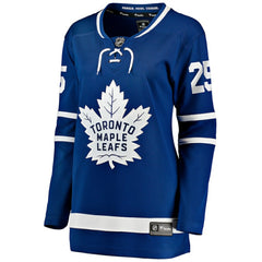 Brandon Carlo Toronto Maple Leafs Fanatics Women's Home Breakaway Player Jersey - Blue | US 203000006