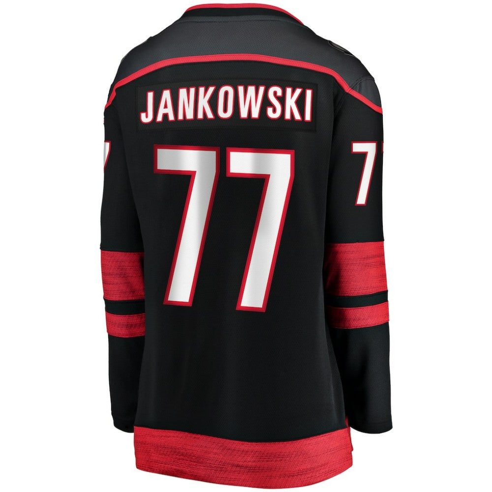 Mark Jankowski Carolina Hurricanes Fanatics Women's Home Breakaway Player Jersey - Black | US 203000009