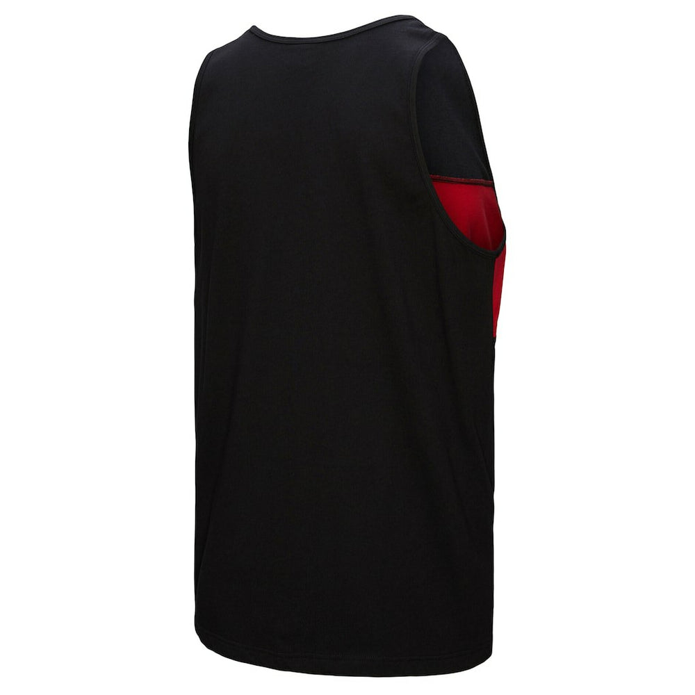 Atlanta Falcons Retro Colorblock Tank Top - Black Tops