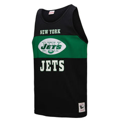 New York Jets Retro Colorblock Tank Top - Black Tops