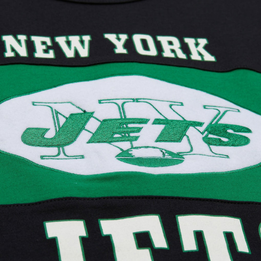 New York Jets Retro Colorblock Tank Top - Black Tops