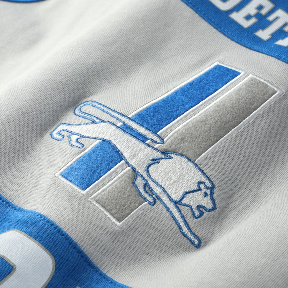 Detroit Lions Retro Colorblock Tank Top - Blue Tops
