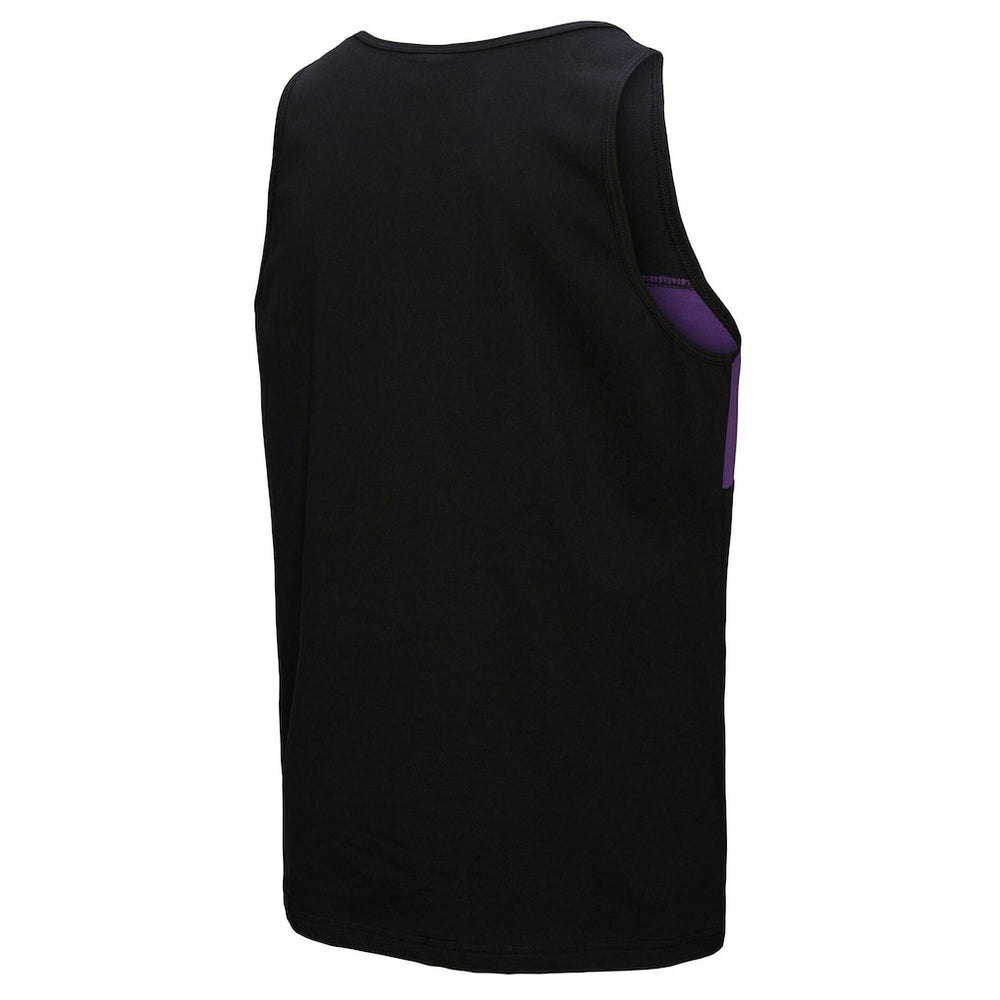 Baltimore Ravens Retro Colorblock Tank Top - Black Tops