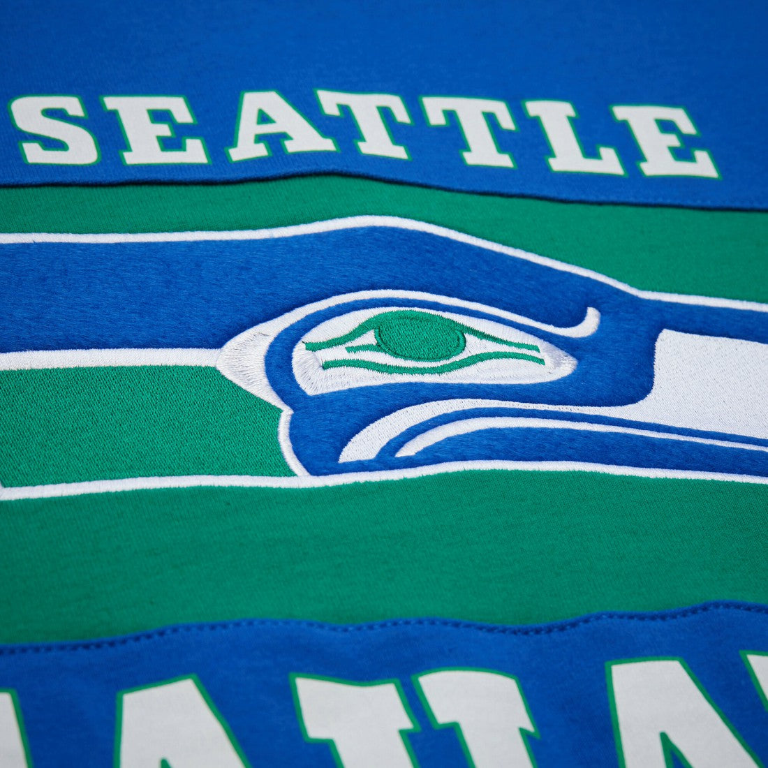 Seattle Seahawks Retro Colorblock Tank Top - Royal Tops