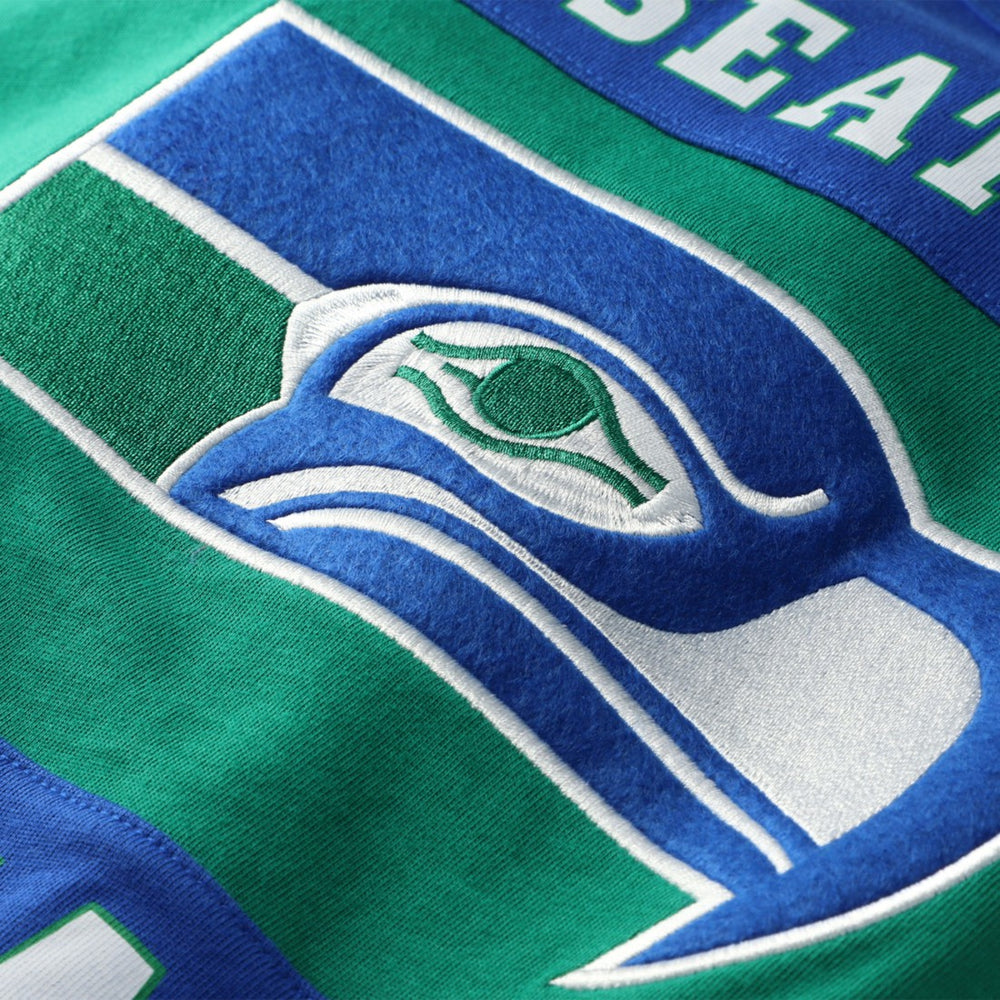 Seattle Seahawks Retro Colorblock Tank Top - Royal Tops