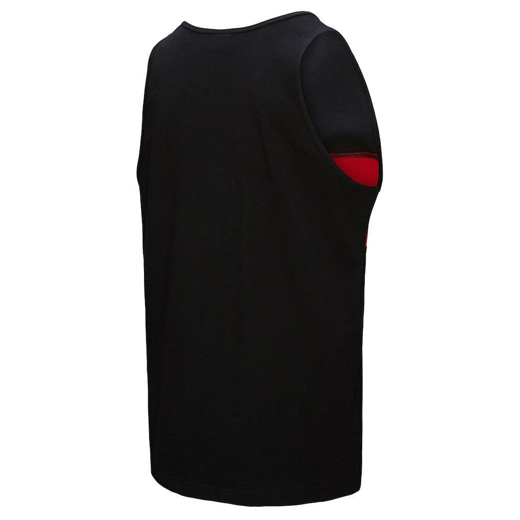 San Francisco 49ers Retro Colorblock Tank Top - Black Tops