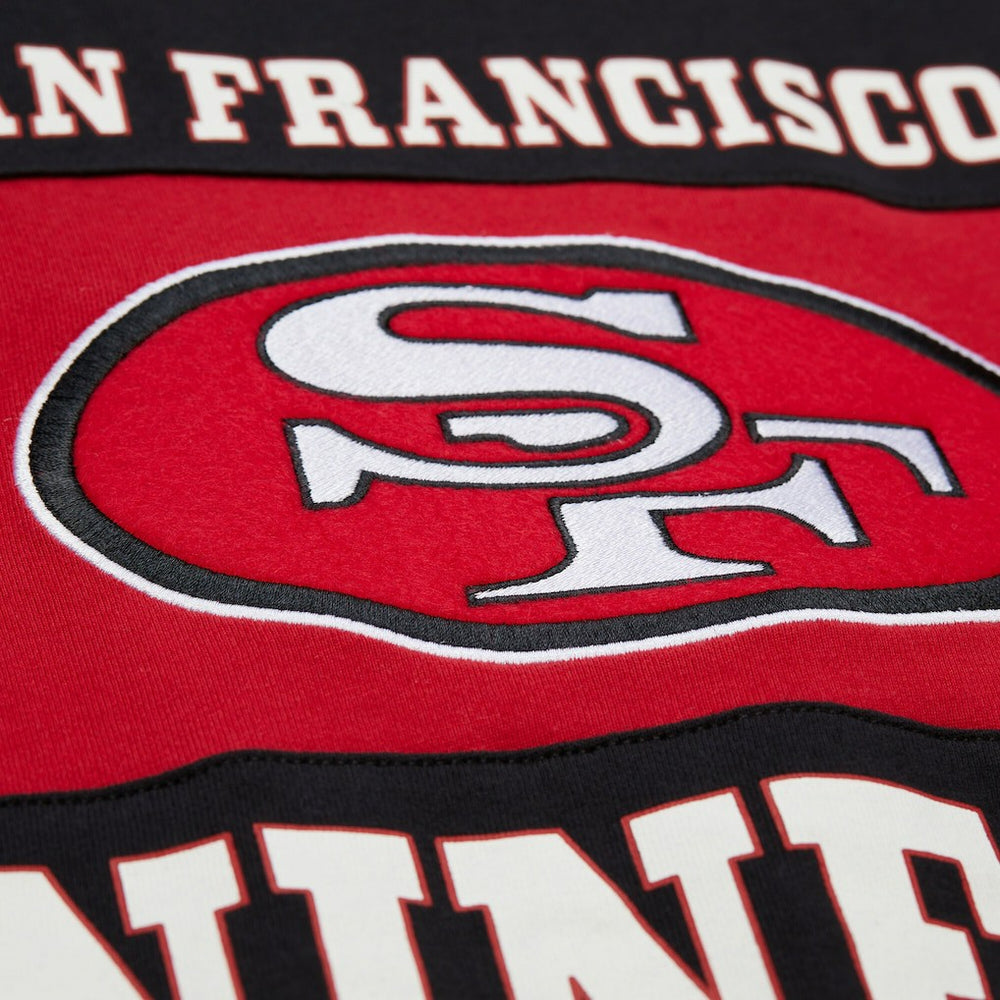 San Francisco 49ers Retro Colorblock Tank Top - Black Tops