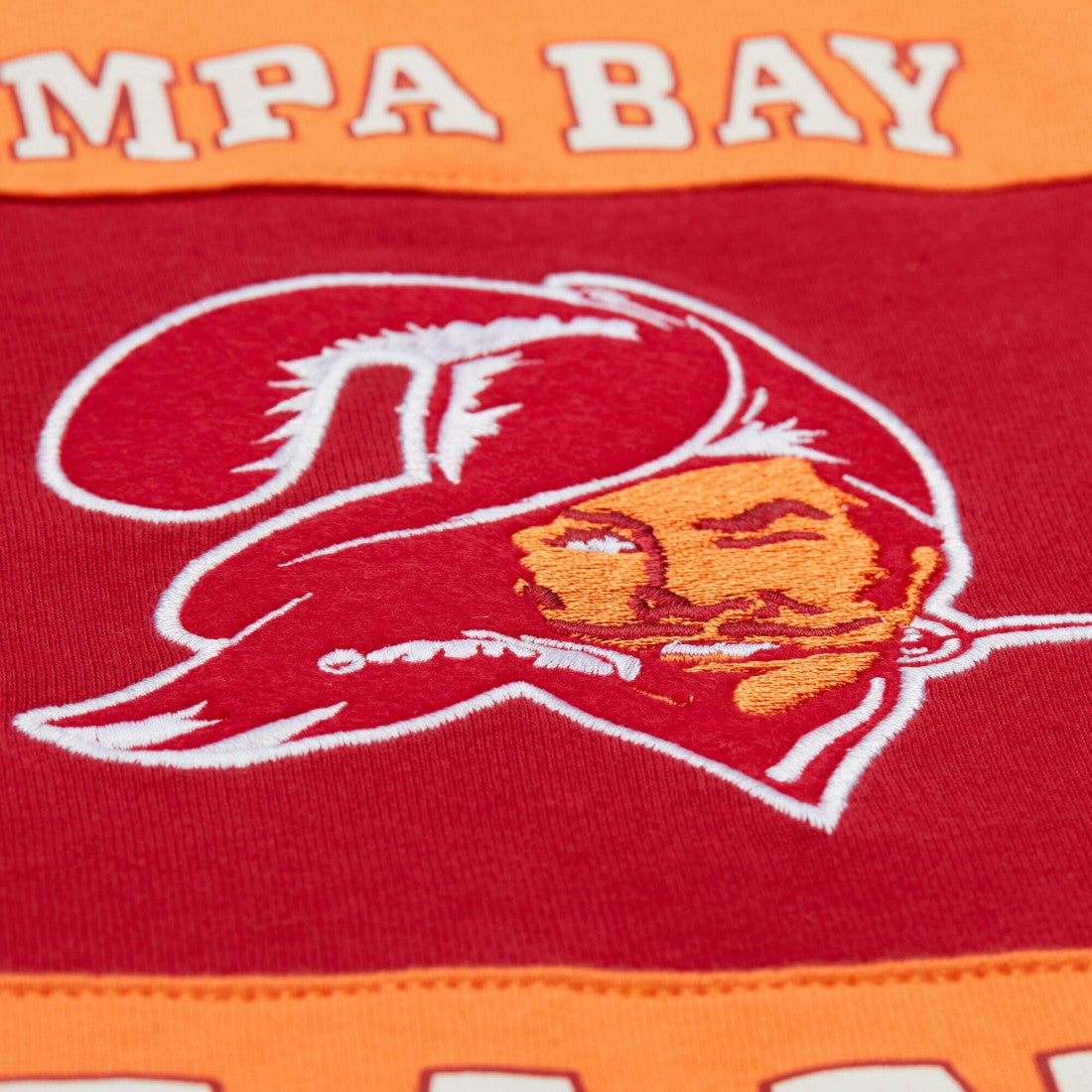 Tampa Bay Buccaneers Retro Colorblock Tank Top - Orange Tops