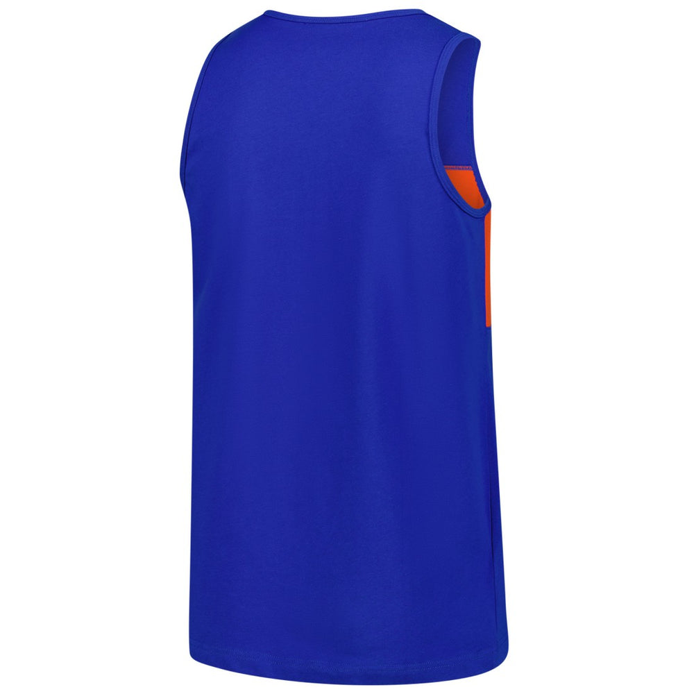 Denver Broncos Retro Colorblock Tank Top - Royal Tops