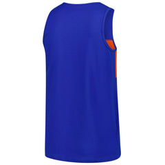 Denver Broncos Retro Colorblock Tank Top - Royal Tops