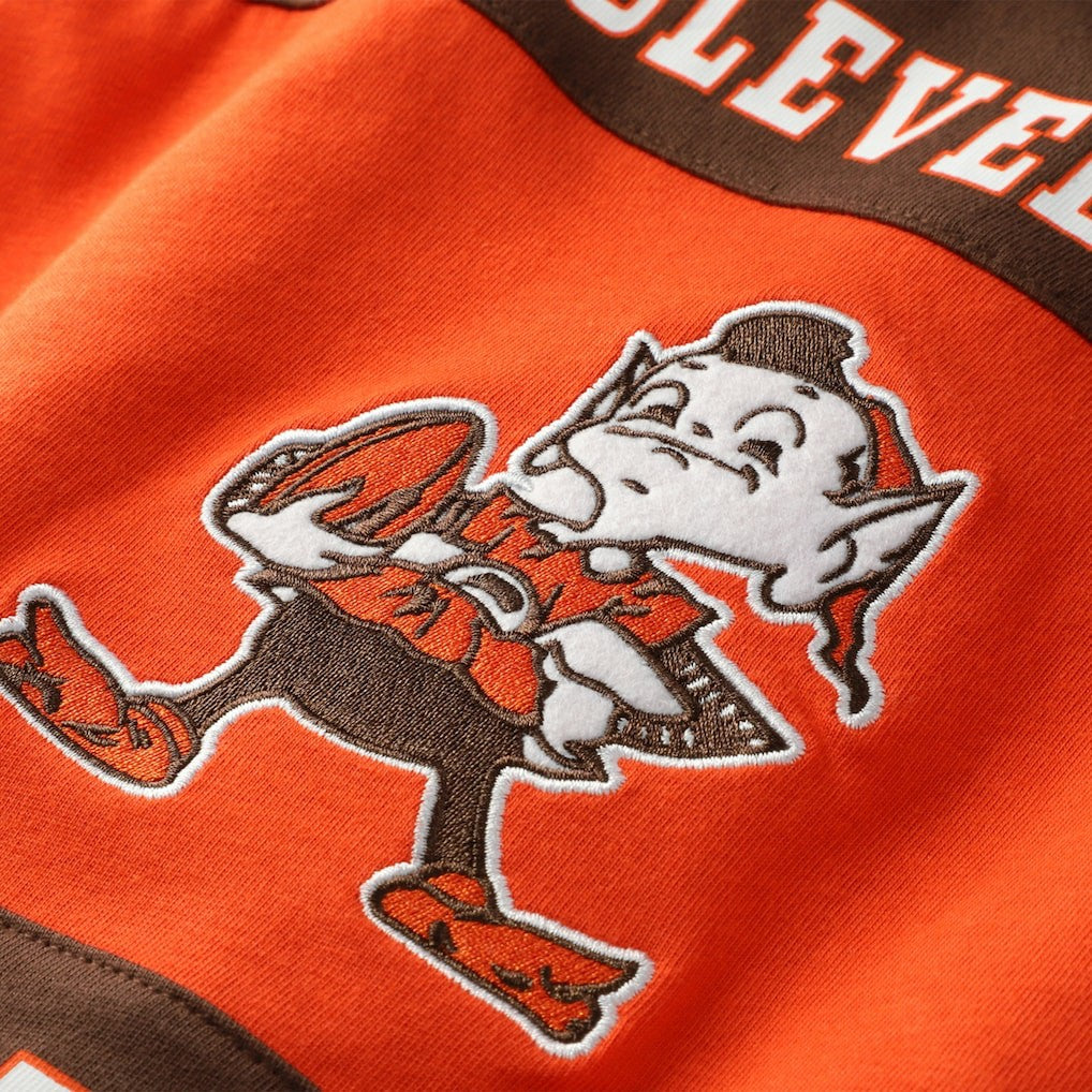Cleveland Browns Retro Colorblock Tank Top - Brown Tops