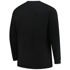 Atlanta Falcons Big & Tall Throwback Thermal Long Sleeve T-Shirt - Black T-shirts