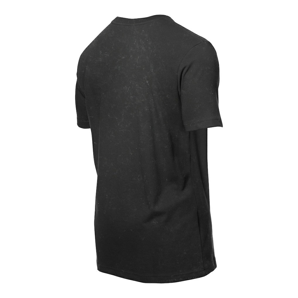 Minnesota Vikings New Era Retro Logo Enzyme Washed Oversized T-Shirt - Black T-shirts