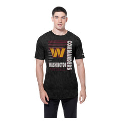 Washington Commanders New Era Enzyme Washed Oversized T-Shirt - Black T-shirts