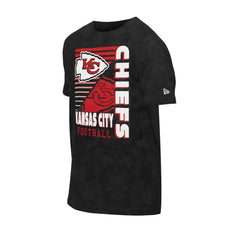 Kansas City Chiefs New Era Enzyme Washed Oversized T-Shirt - Black T-shirts