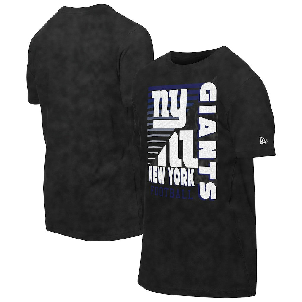 New York Giants New Era Enzyme Washed Oversized T-Shirt - Black T-shirts