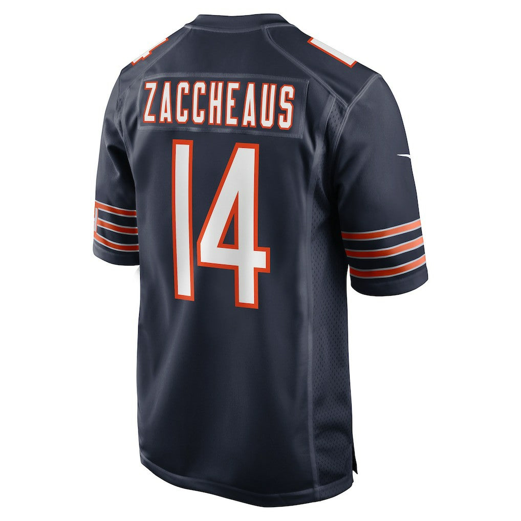 Olamide Zaccheaus Chicago Bears Team Game Jersey - Navy Jerseys