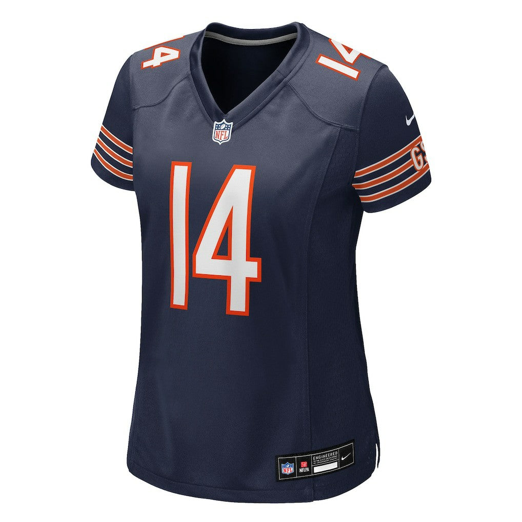 Olamide Zaccheaus Chicago Bears Women's Team Game Jersey - Navy Jerseys