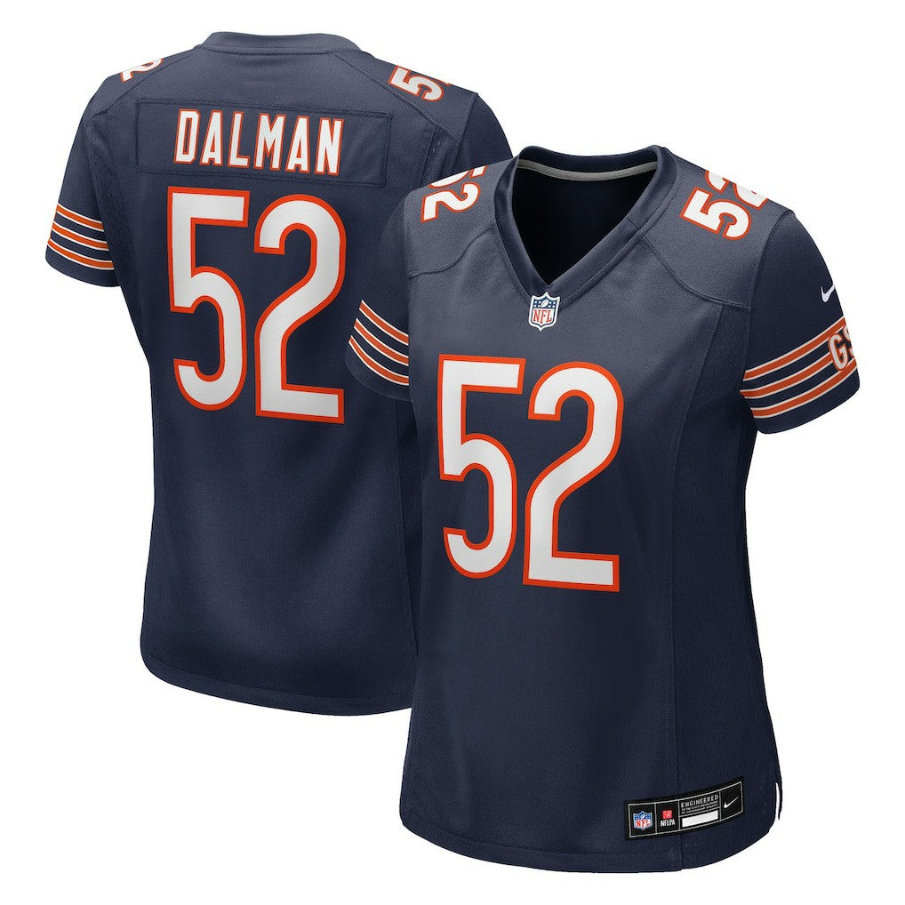 Drew Dalman Chicago Bears Women's Team Game Jersey - Navy Jerseys