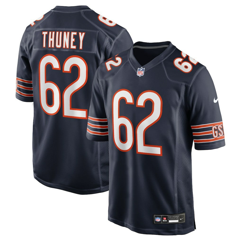 Joe Thuney Chicago Bears Team Game Jersey - Navy Jerseys