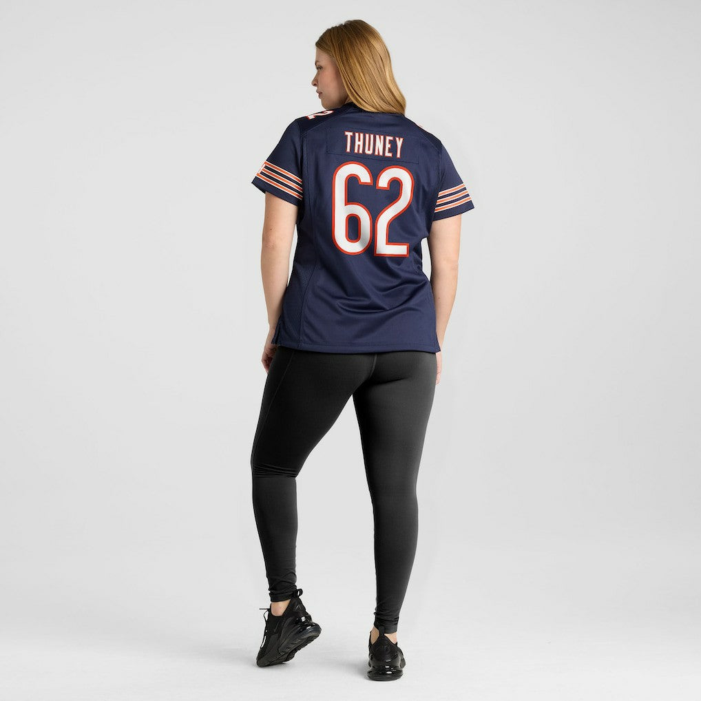 Joe Thuney Chicago Bears Women's Team Game Jersey - Navy Jerseys