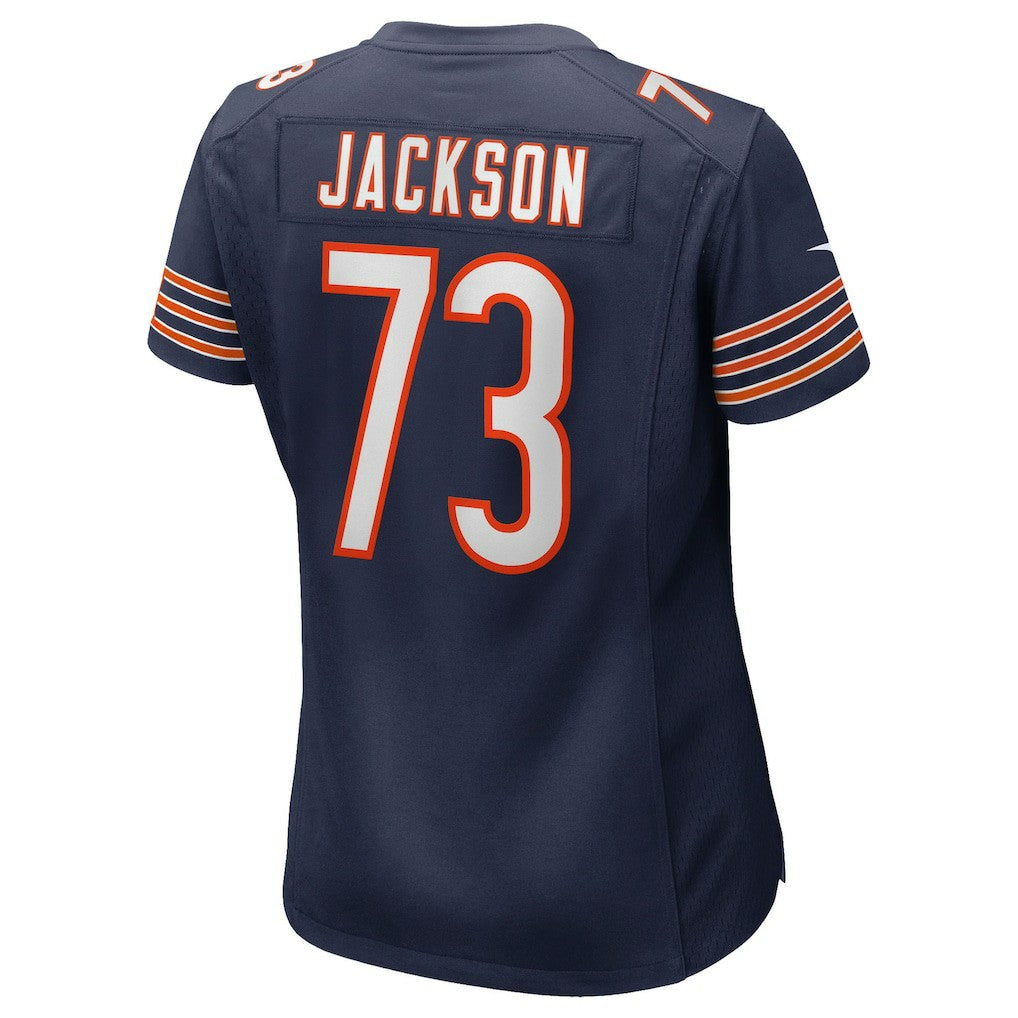 Jonah Jackson Chicago Bears Women's Team Game Jersey - Navy Jerseys