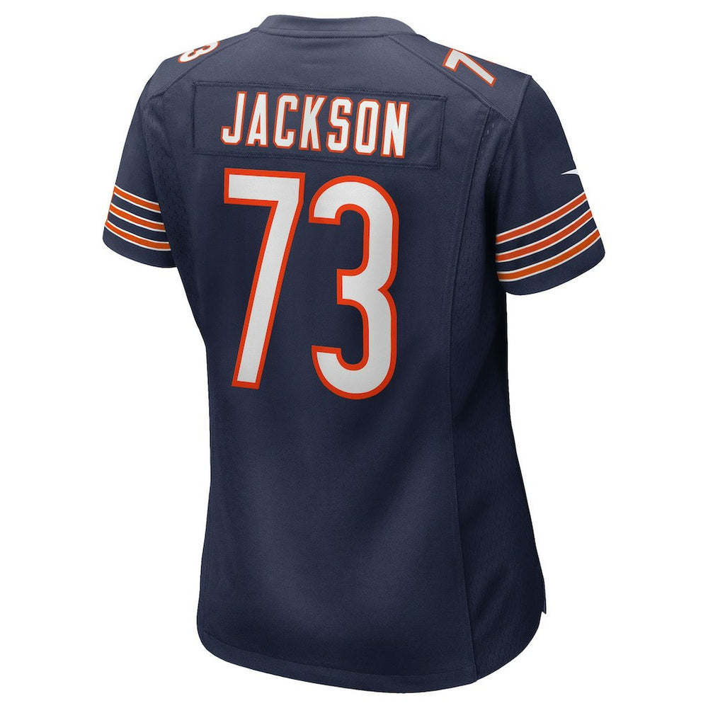 Jonah Jackson Chicago Bears Women's Team Game Jersey - Navy Jerseys