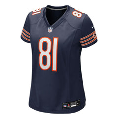 Durham Smythe Chicago Bears Women's Team Game Jersey - Navy Jerseys