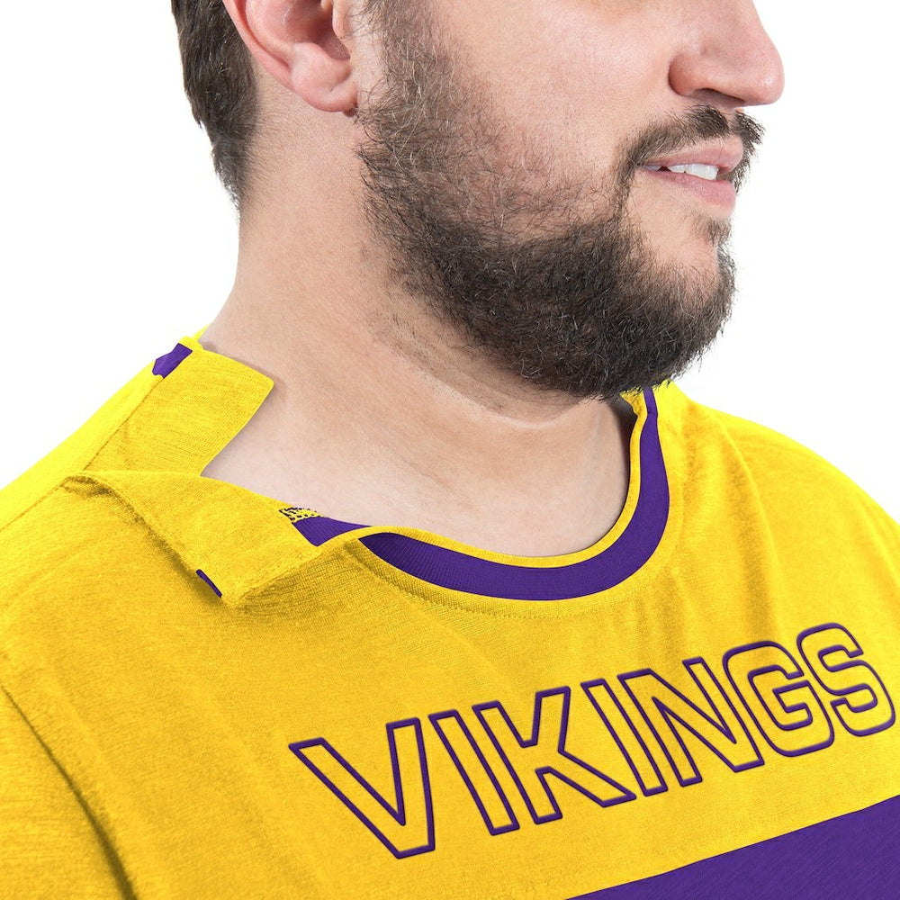 Minnesota Vikings G-III Sports by Carl Banks Adaptive Outlast Long Sleeve T-Shirt - Purple/Gold T-shirts