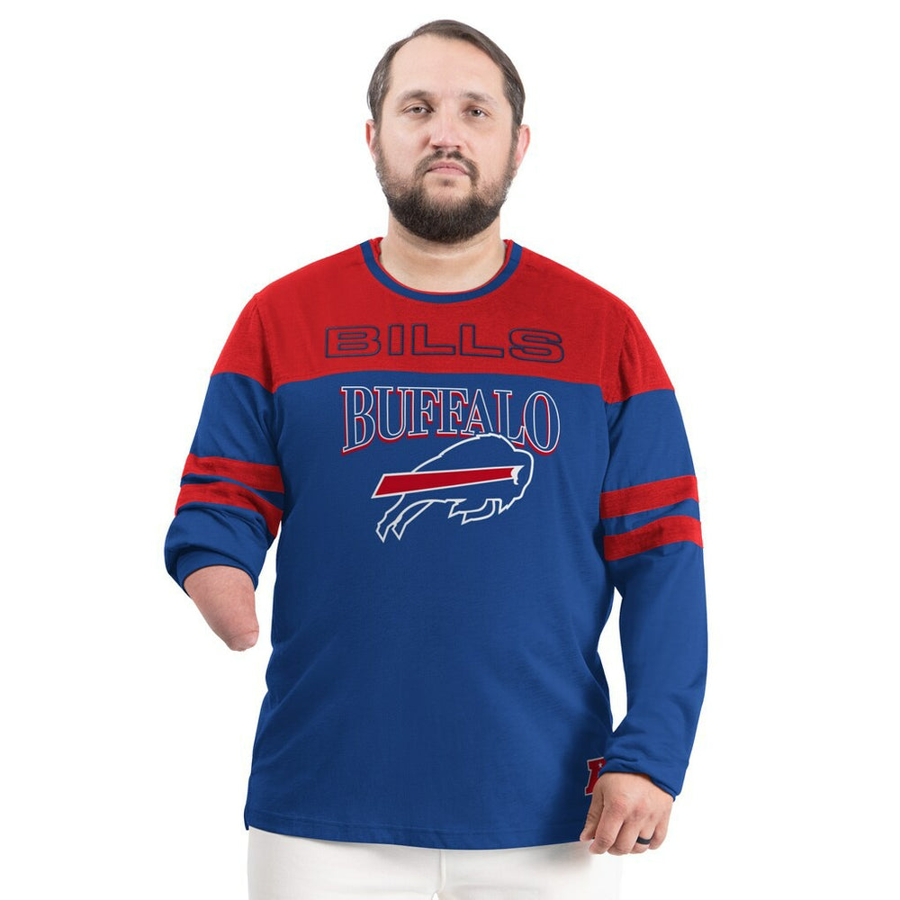 Buffalo Bills G-III Sports by Carl Banks Adaptive Outlast Long Sleeve T-Shirt - Royal/Red T-shirts