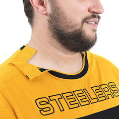 Pittsburgh Steelers G-III Sports by Carl Banks Adaptive Outlast Long Sleeve T-Shirt - Black/Gold T-shirts