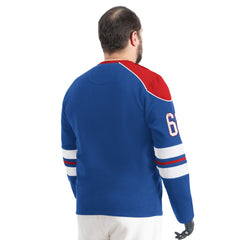 Buffalo Bills G-III Sports by Carl Banks Adaptive Lord Stanley Crewneck Sweatshirt - Royal Sweatshirts