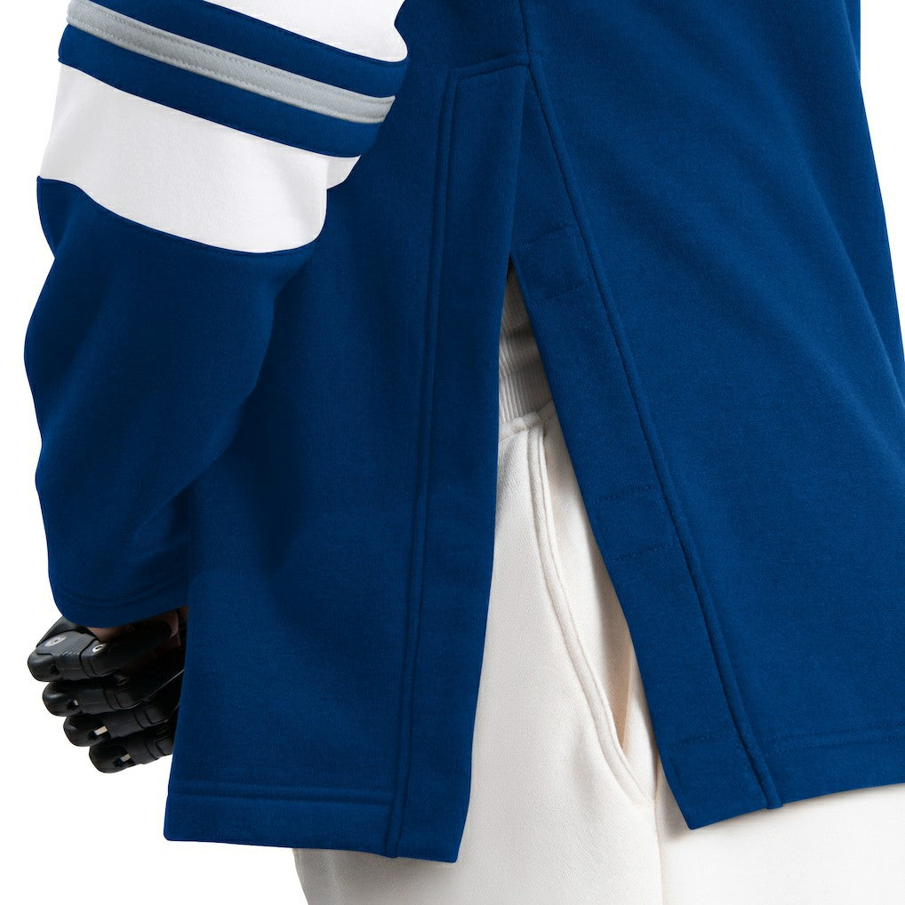 Indianapolis Colts G-III Sports by Carl Banks Adaptive Lord Stanley Crewneck Sweatshirt - Royal Sweatshirts
