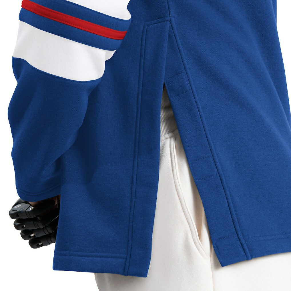 New York Giants G-III Sports by Carl Banks Adaptive Lord Stanley Crewneck Sweatshirt - Royal Sweatshirts