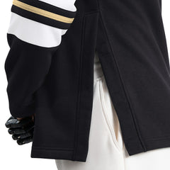 New Orleans Saints G-III Sports by Carl Banks Adaptive Lord Stanley Crewneck Sweatshirt - Black Sweatshirts