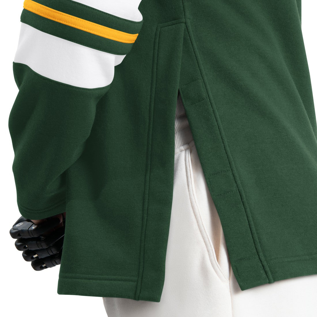 Green Bay Packers G-III Sports by Carl Banks Adaptive Lord Stanley Crewneck Sweatshirt - Green Sweatshirts