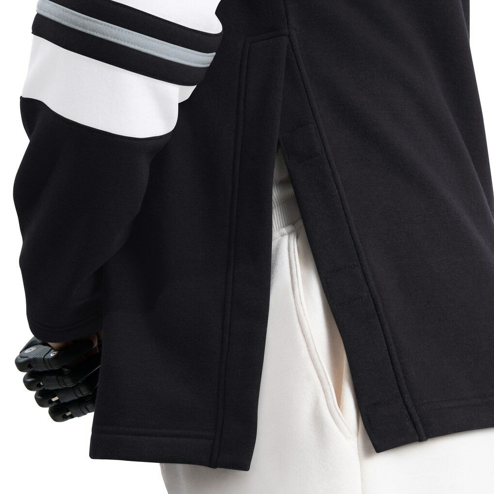 Las Vegas Raiders G-III Sports by Carl Banks Adaptive Lord Stanley Crewneck Sweatshirt - Black Sweatshirts