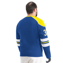 Los Angeles Rams G-III Sports by Carl Banks Adaptive Lord Stanley Crewneck Sweatshirt - Royal Sweatshirts
