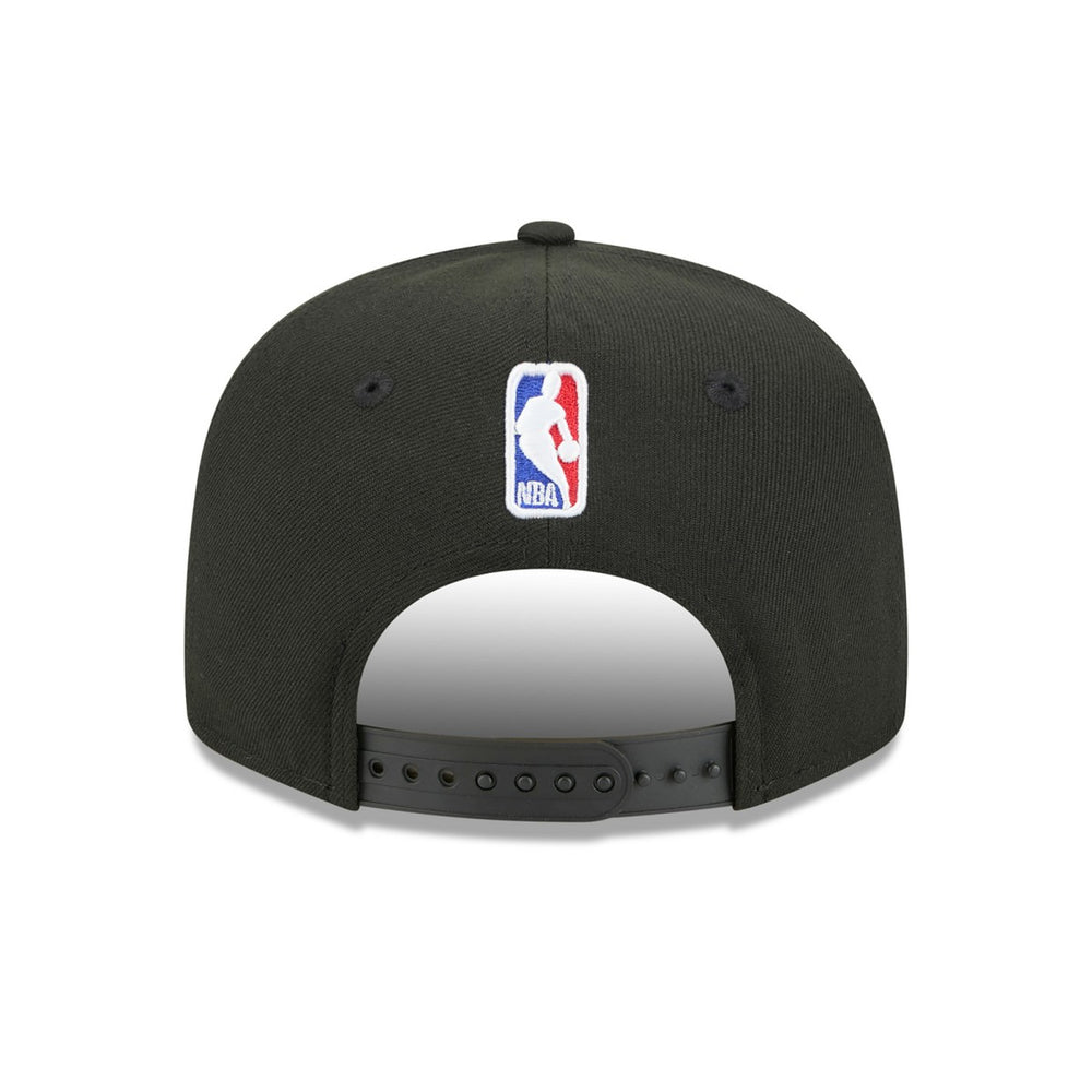 New York Knicks Jersey Hook Statement Edition 9FIFTY Snapback Hat Black/Blue - New Era