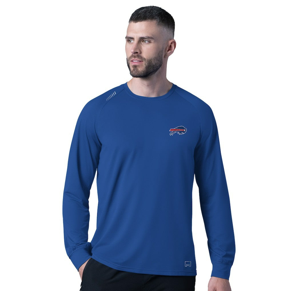 Buffalo Bills MSX by Michael Strahan Forward Long-Sleeve T-Shirt - Royal T-shirts