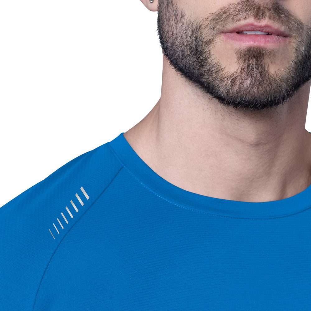 Detroit Lions MSX by Michael Strahan Forward Long-Sleeve T-Shirt - Royal T-shirts