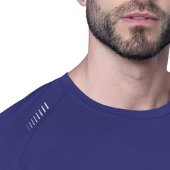 Baltimore Ravens MSX by Michael Strahan Forward Long-Sleeve T-Shirt - Purple T-shirts