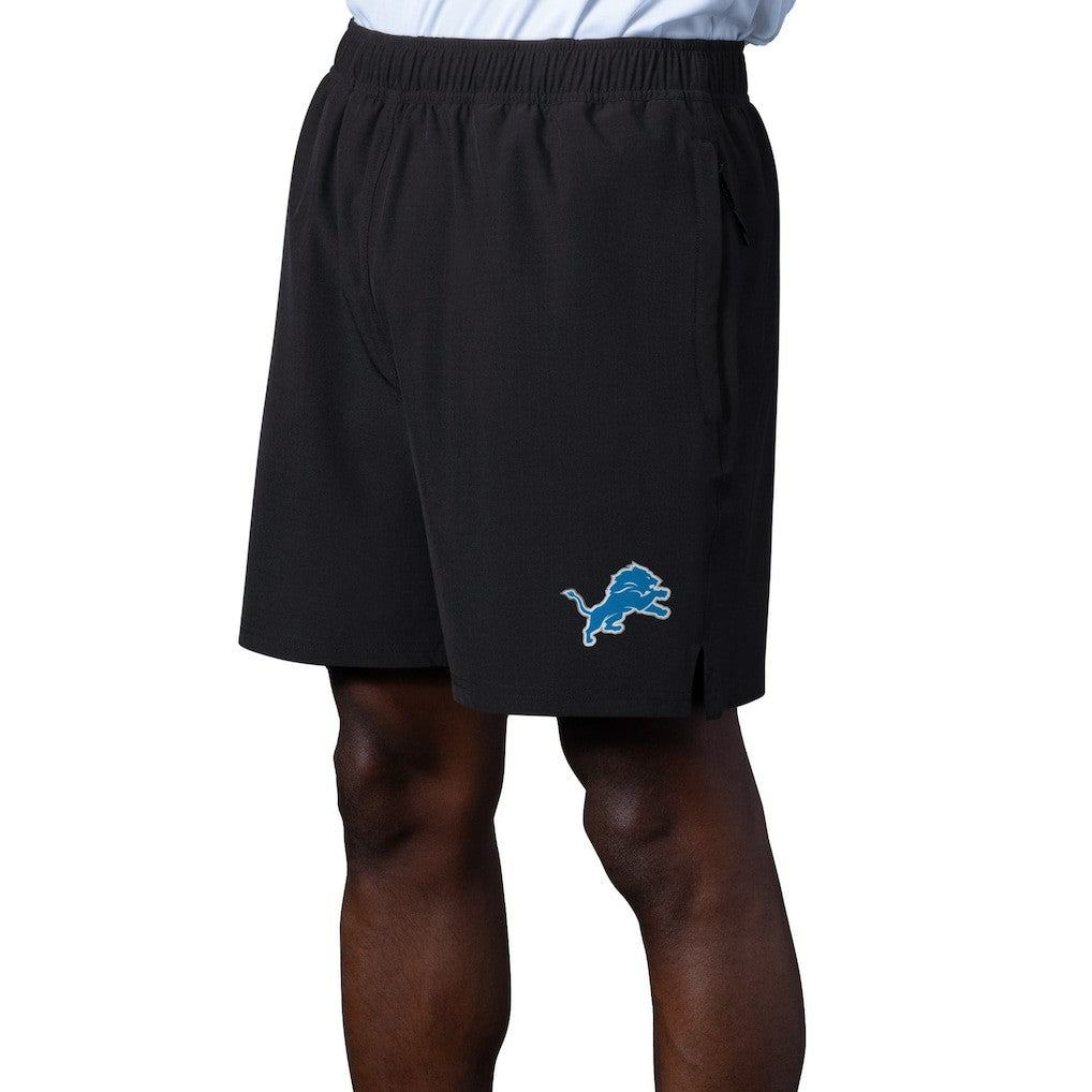Detroit Lions MSX by Michael Strahan Tryout Performance Shorts - Black Shorts