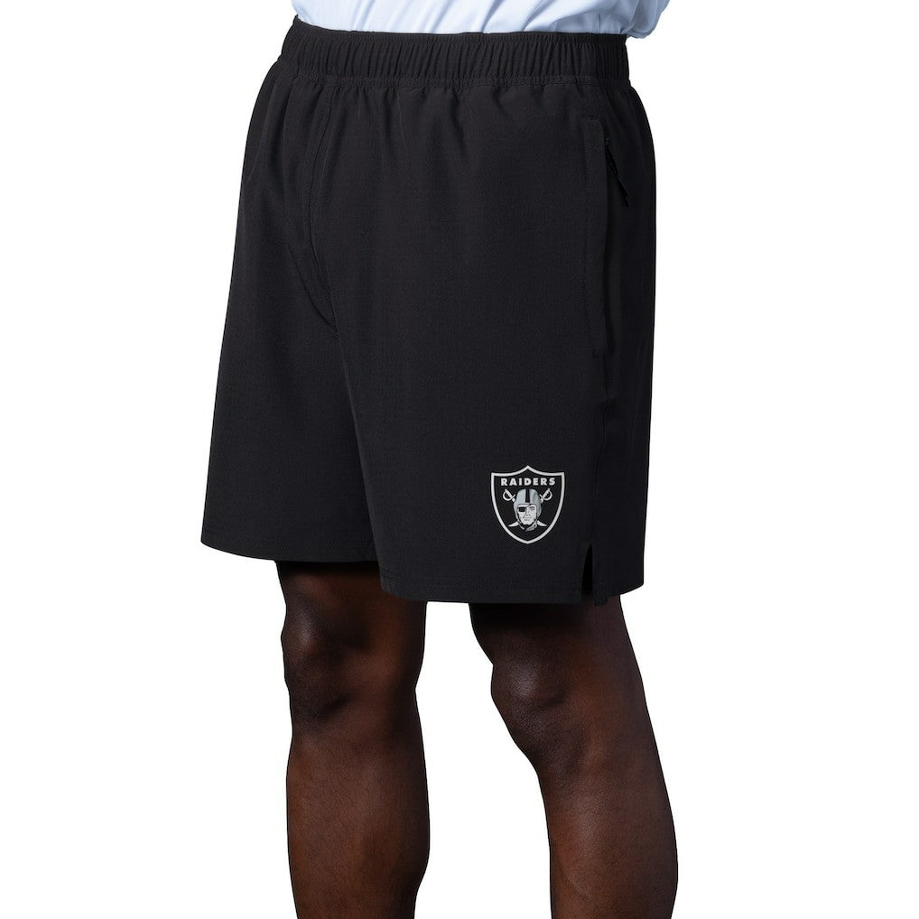 Las Vegas Raiders MSX by Michael Strahan Tryout Performance Shorts - Black Shorts
