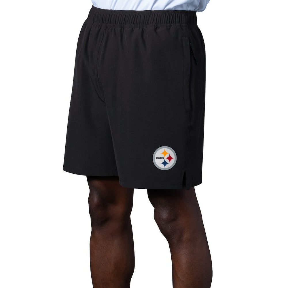 Pittsburgh Steelers MSX by Michael Strahan Tryout Performance Shorts - Black Shorts