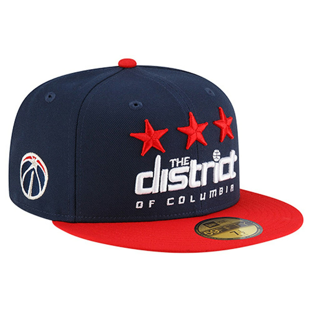 Washington Wizards Statement Edition Jersey Hook 59Fifty Fitted Hat Navy - New Era