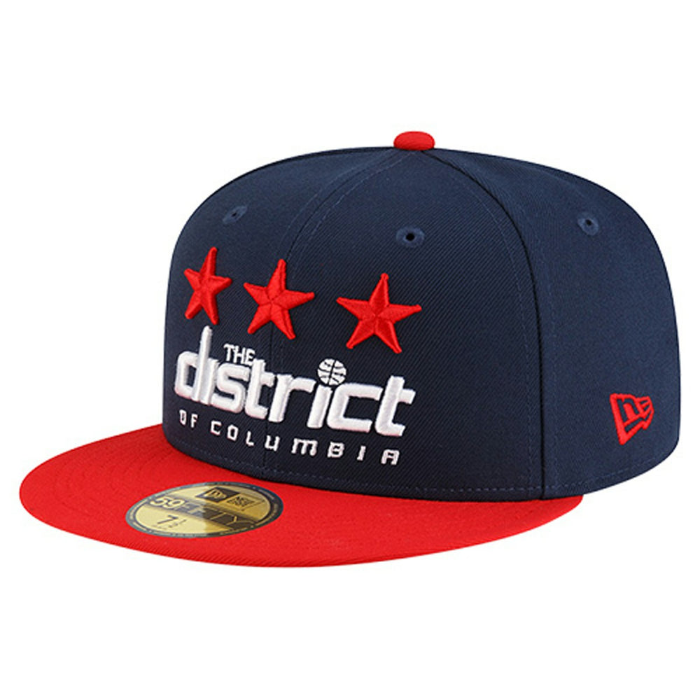Washington Wizards Statement Edition Jersey Hook 59Fifty Fitted Hat Navy - New Era