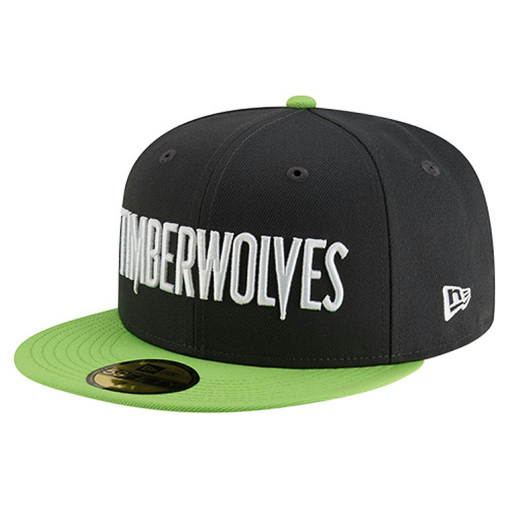 Minnesota Timberwolves Statement Edition Jersey Hook 59Fifty Fitted Hat Charcoal - New Era