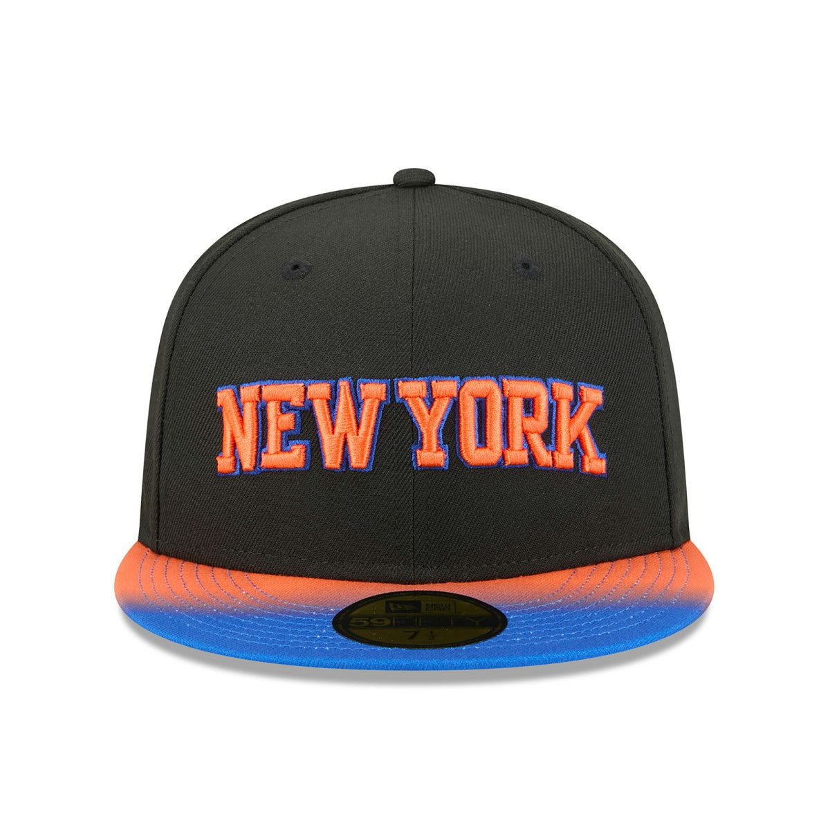 New York Knicks Jersey Hook Statement Edition 59FIFTY Fitted Hat Black/Blue - New Era